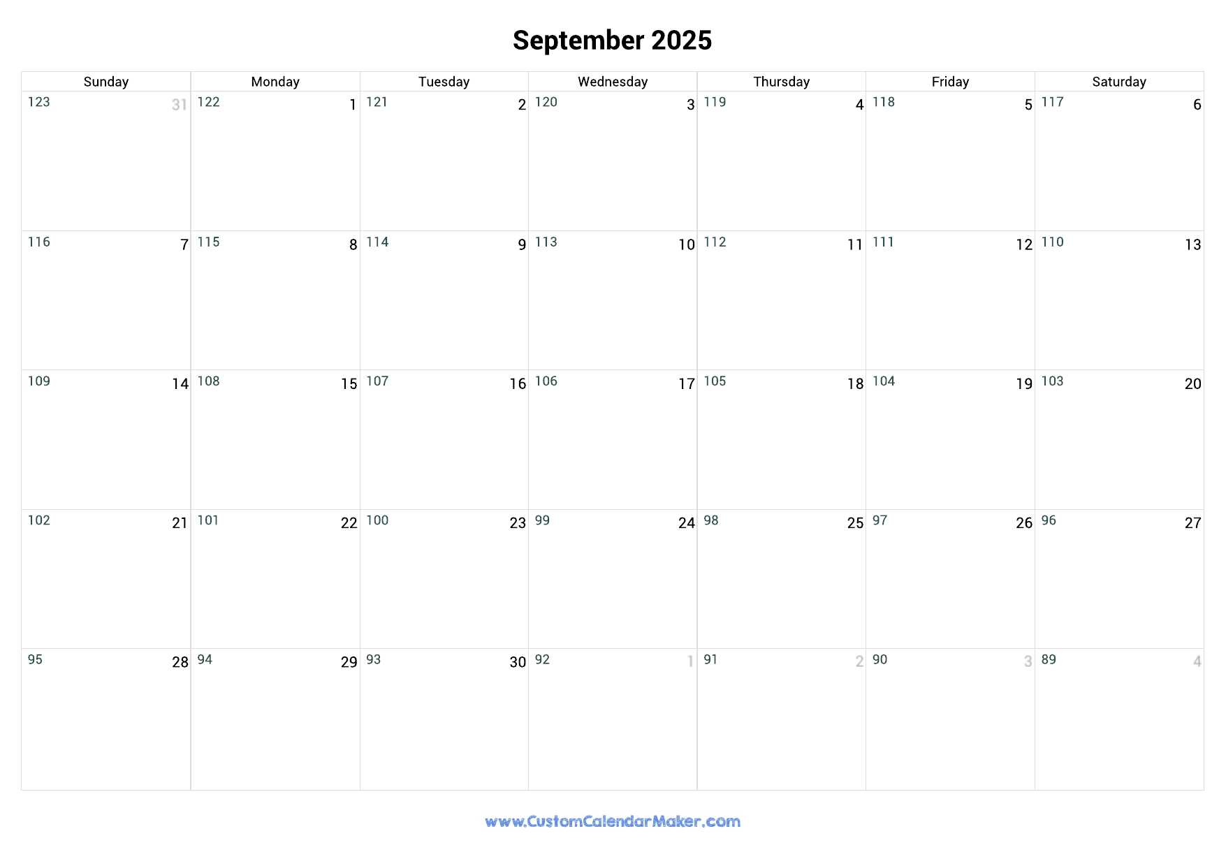 september-2025-remaining-days-calendar