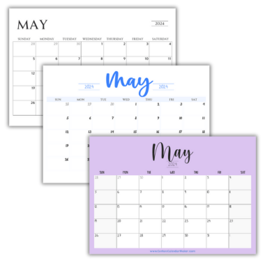 Free Printable Calendars 2024