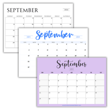 Free Printable Calendars 2025