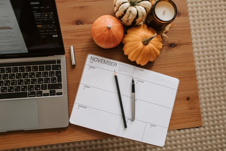 the month of november number